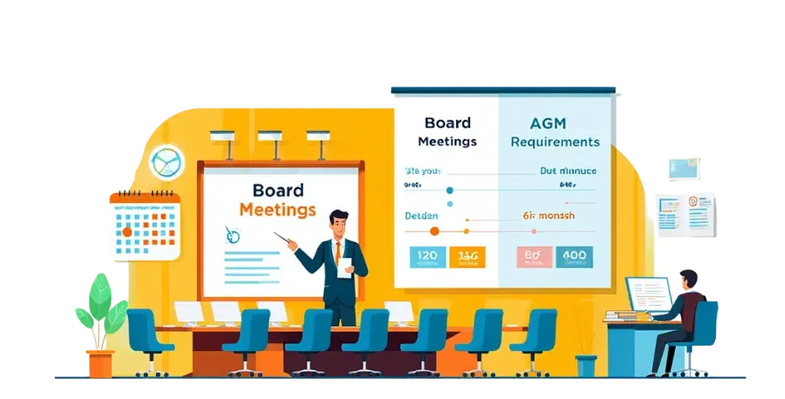 Board Meetings and AGM Requirements