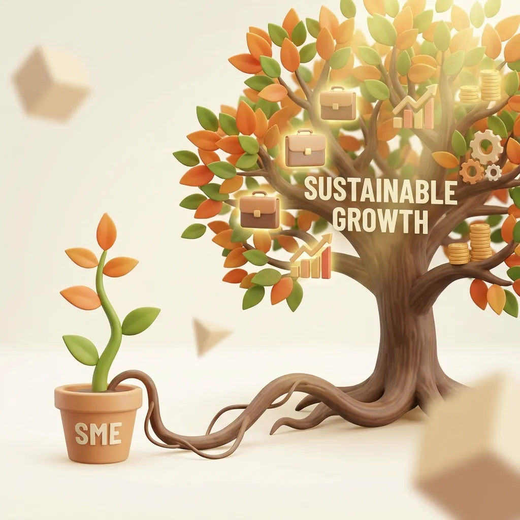 Growing Startups Illustration