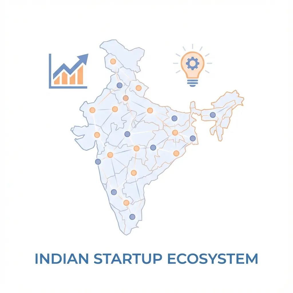 Startup Ecosystem Illustration