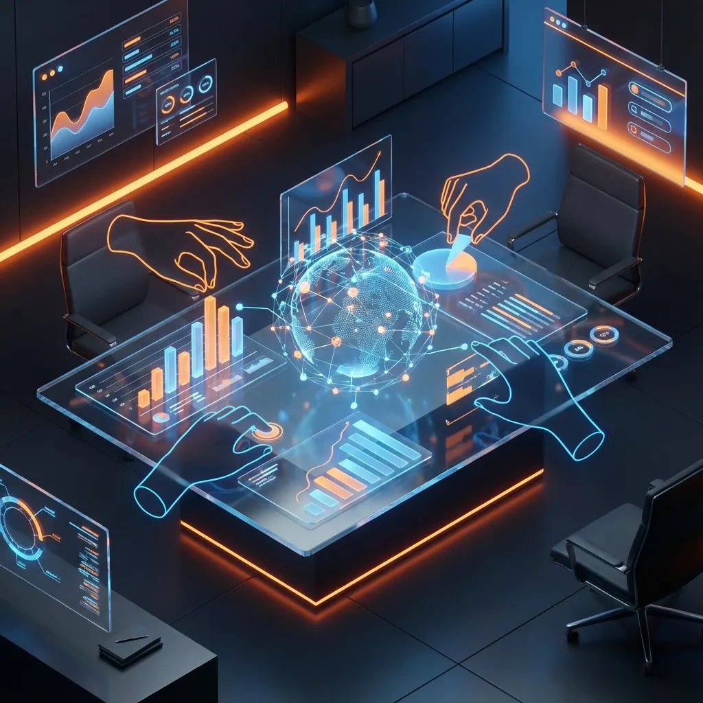 Team collaboration and strategic business consulting sessions