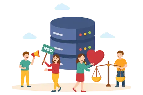 Centralized NGO database for easy monitoring and evaluation