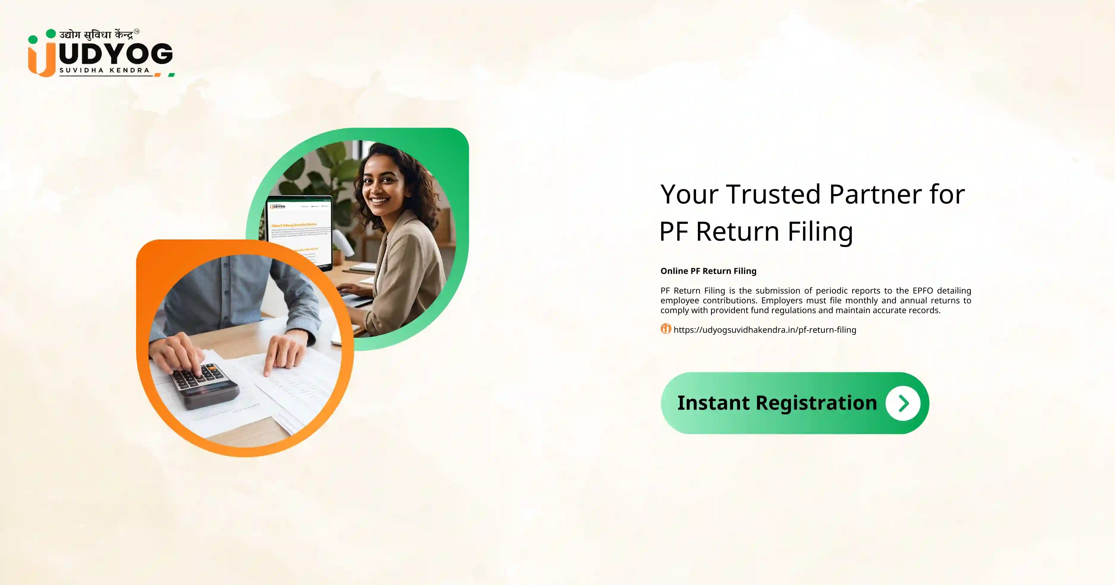 Steps for One person Registration